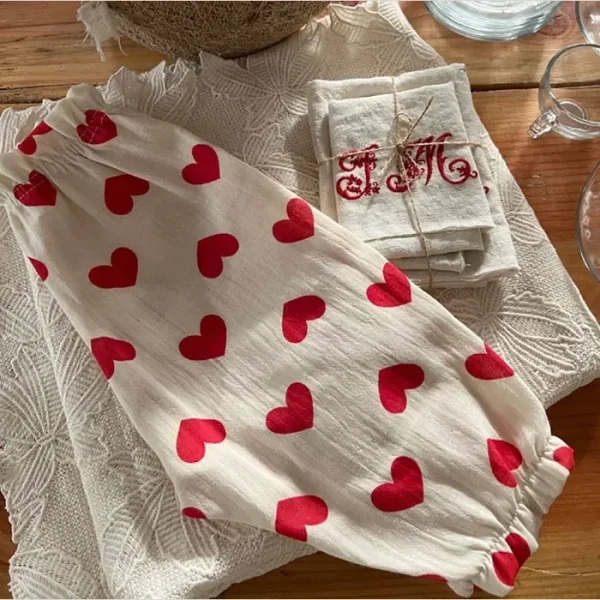 Boys and Girls' Summer New Floral Bloomers Organic Cotton Baby Pants Baby Loose Casual Pants Korean Version Mosquito Proof Pants - Image 12