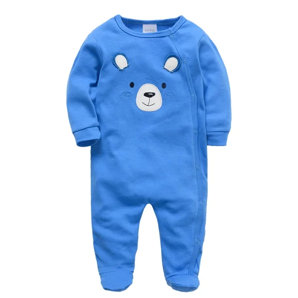 5PCS Honeyzone Baby Pyjamas Rompers Girl Boy Pijamas Bebe Fille Cotton Breathable Soft Ropa Bebe Newborn Sleepers Baby Pjiamas - Image 8