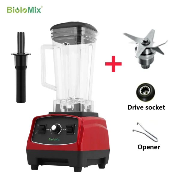 BPA Free 3HP 2200W Heavy Duty Commercial Grade Blender Mixer Juicer High Power Food Processor Ice Smoothie Bar Fruit Blender - Image 7