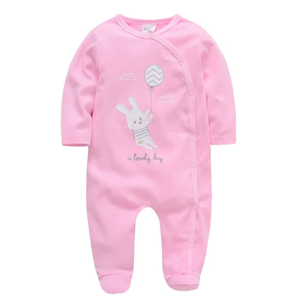 5PCS Honeyzone Baby Pyjamas Rompers Girl Boy Pijamas Bebe Fille Cotton Breathable Soft Ropa Bebe Newborn Sleepers Baby Pjiamas - Image 7