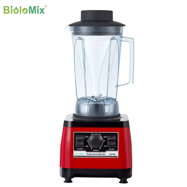 BioloMix【7 Years Warranty】BPA Free Heavy Duty Commercial Grade Blender Professional Mixer Juicer Ice Smoothies Peak 2200W - Image 7