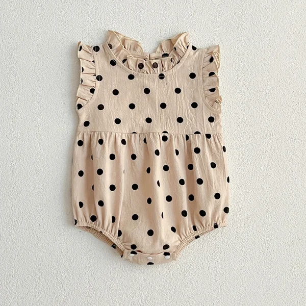 0-24M Baby Clothes Summer Baby Girl Bodysuit Floral New Female Baby Small Flying Sleeve Romper Dress Newborn One-piece Jumpsuit - Image 8