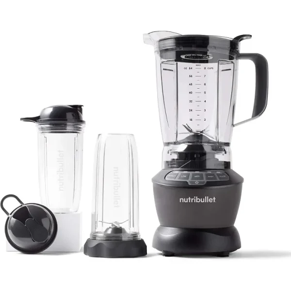 NutriBullet ZNBF30500Z Blender Combo 1200 Watt, 1200W, Dark Gray - Image 2