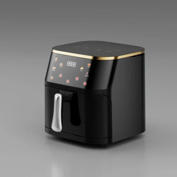 10L Electric Air Fryer Stainless Steel Visible Large Capacity Oil-free 360°Baking Convection Oven Household Kitchen Appliances - Image 9