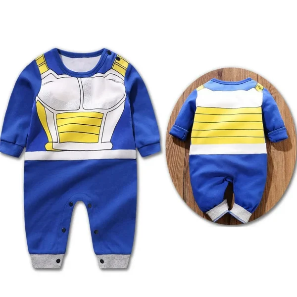 Baby Anime Clothes Vegeta Rompers Newborn Kuririn Roshi Training Outfit Infant Kids Halloween Cartoon Cosplay Costume Jumpsuit - Image 11