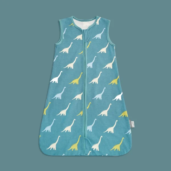 0-24 Months Baby Sleeping Bag Summer Thin Layer Sleep Sacks 0.5Tog One-Piece Sleepwear Beige Wheat Printed Anti-Kick Blanket - Image 11