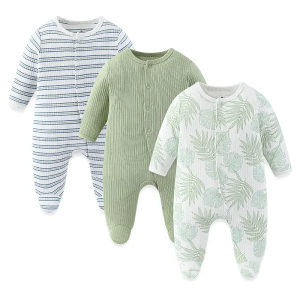 3PCS/Set Autumn Unisex Baby Rompers Cotton Soft Newborn Boy Girl Jumpsuit 2023 Infant Winter Onesies Clothes - Image 7