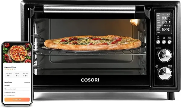 COSORI Smart 13-in-1 Air Fryer Toaster Oven Combo, Airfryer Rotisserie Sous Vide Convection Oven Countertop, Bake, Broil, Roast - Image 7