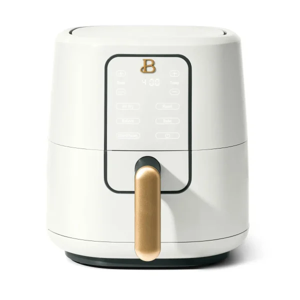 Beautiful 3 Qt Air Fryer with TurboCrisp Technology, for Fast and Even Cooking, by Drew Barrymore, 4 Preset Functions - Image 9