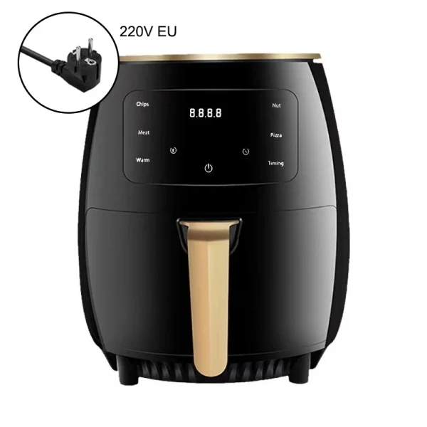 6L Air fryer Multi-functional intelligent touch screen oven Large capacity Electro mechanical  deep fryer for home  airfryer - Image 8