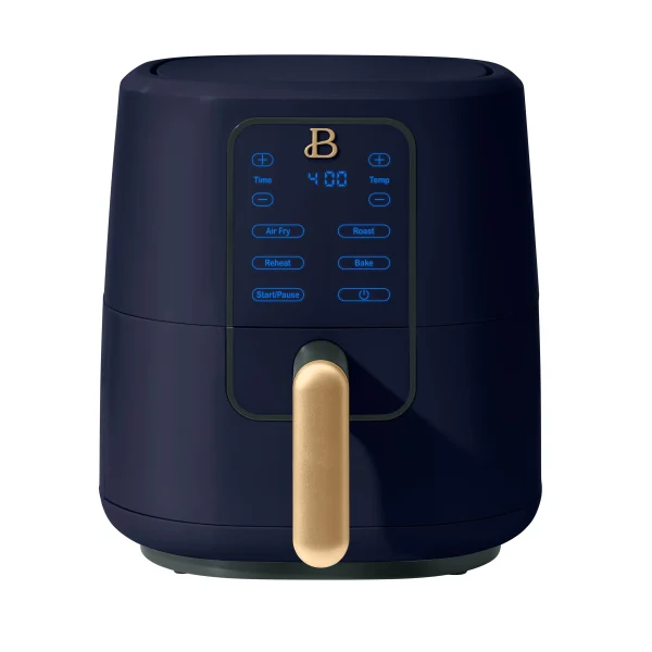 Beautiful 3 Qt Air Fryer with TurboCrisp Technology, for Fast and Even Cooking, by Drew Barrymore, 4 Preset Functions - Image 7