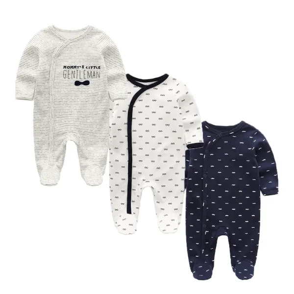 3PCS/Set Autumn Unisex Baby Rompers Cotton Soft Newborn Boy Girl Jumpsuit 2023 Infant Winter Onesies Clothes - Image 16