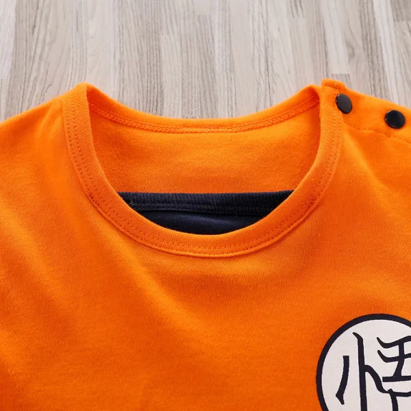 Baby Anime Clothes Vegeta Rompers Newborn Kuririn Roshi Training Outfit Infant Kids Halloween Cartoon Cosplay Costume Jumpsuit - Image 3