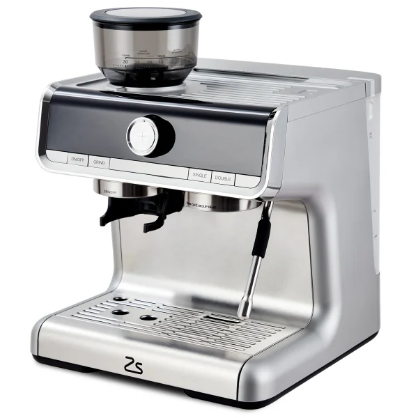 Espresso Machine with Grinder, Professional Espresso Maker with Milk Frother Steam Wand, 20 Bar Barista Cappuccino Machine,1450W - Image 7