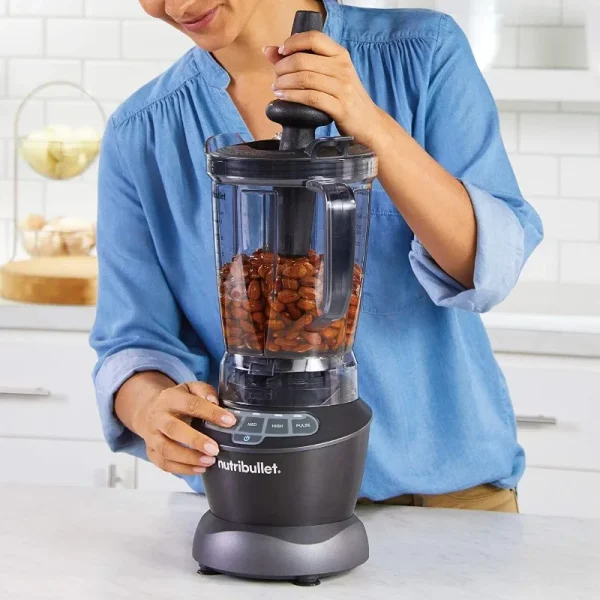 NutriBullet ZNBF30500Z Blender Combo 1200 Watt, 1200W, Dark Gray - Image 5