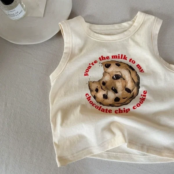 0-2Y Baby and Toddler Cotton Dog Sleeveless T-Shirt Summer Shirt Tops for Infant Baby and Toddler Boys, Girls, Unisex - Image 8