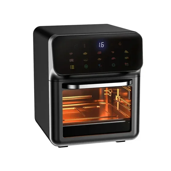 10L Electric Air Fryer Large Capacity Convection Oven Deep Fryer Without Oil Kitchen 360°Baking Viewable Window Home Appliance - Image 7