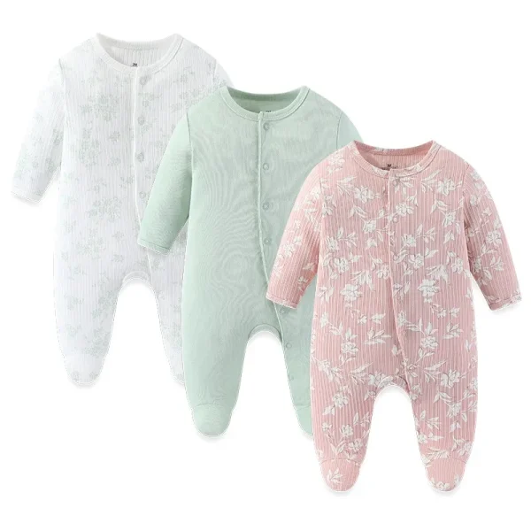 3PCS/Set Autumn Unisex Baby Rompers Cotton Soft Newborn Boy Girl Jumpsuit 2023 Infant Winter Onesies Clothes - Image 18