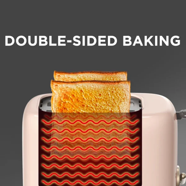 Bread Toaster  for sandwiches Waffle maker electric kitchen Double Oven 220V mini Toaster hot air convection for headed bread - Image 4