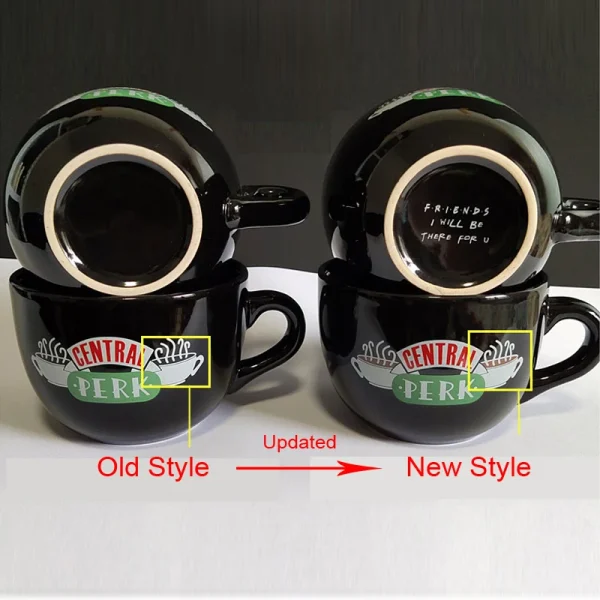 Friends TV Show Series Central Perk Ceramic Coffee Tea Cup 650ml Friends Central Perk Cappuccino Mug - Image 5