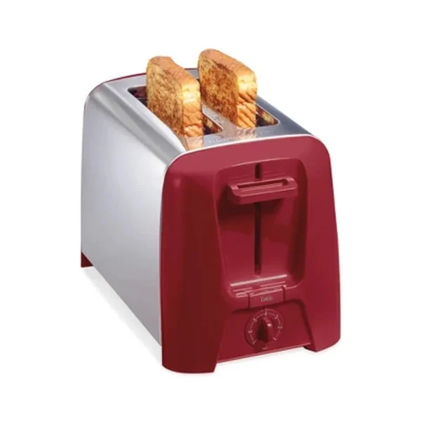 Retro 2 Slice Metal Toaster 750W Extra Wide Slots Toast Boost Cancel Button 7 Toast Shades Auto Shutoff Crumb Tray Kitchen - Image 2