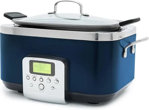 GreenPan Elite 8 - in -1 Programmable 6QT Electric Slow Cooker, Dishwasher Safe Lid & Removable Crock, PFAS-Free Healthy Ceramic - Image 7