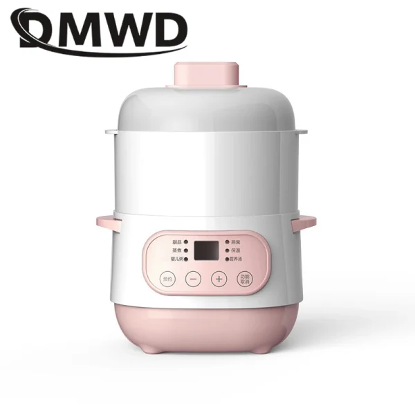 110V/220V Electric Ceramics Slow Cooker Water Stew Soup Porridge Health Pot Eggs Meal Steamer Simmer Baby Food Cooking Machine - Image 10