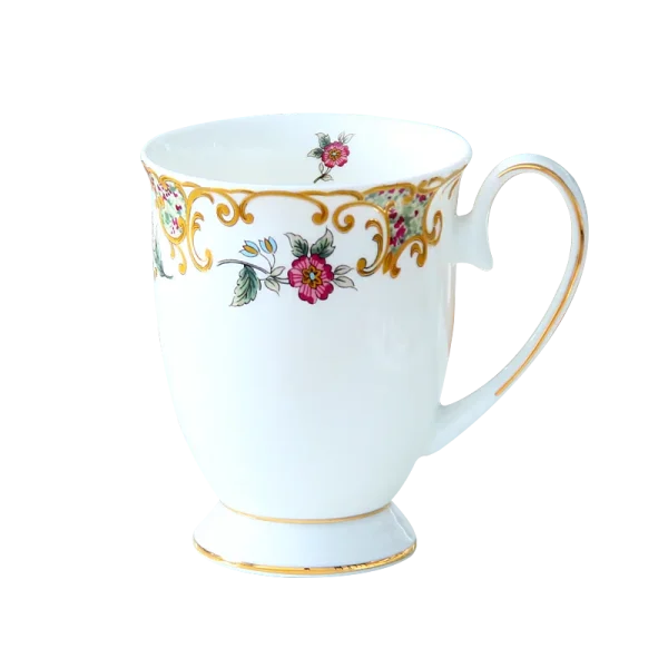 300ML, bone china espresso mug, porcelain taza para cafe cup, ecoffee cup, ceramic mug tea, vintage cute coffee mug gift present - Image 6