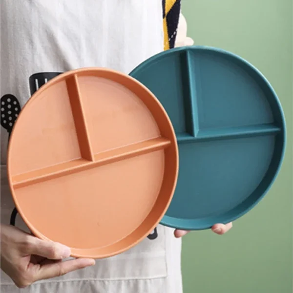 Plate Dish Bariatric Portion Meal Foods Diet Planning Weight Plates Divided Nutrition Loss Lose Serving Snacks Compartment - Image 5