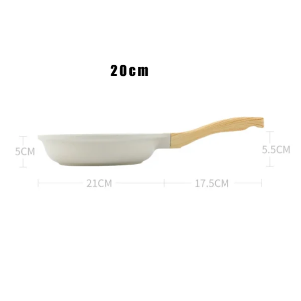 Durable Frying Pan Wok Pan Non-stick Ceramic Pot Induction Gas Stove Universal Cookware Steak Cooking Saucepan Nonstick Pan - Image 7