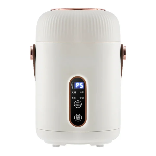 220V 900ML Electric Stewing Cup Multi Cooker Portable Slow Cooker Mini Hot Pot Porridge Cooking Machine - Image 3