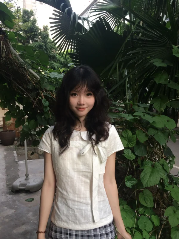 Erwofeina Preppy Style Turn-down Collar Shirts And Blouses Korean Style Women Clothing Short Sleeve Blouse Summer Tops Y2k Chic - Image 7