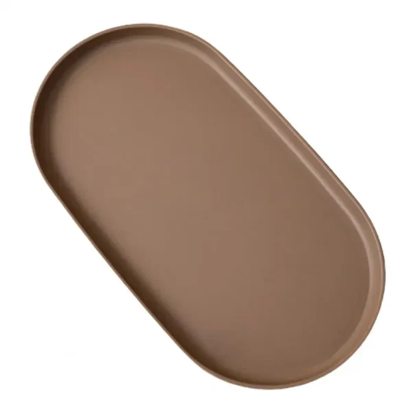 Fruit Plate Dessert Tray Stackable Oval Food Serving Tray Free Bone Dish Snack Plate Reusable Smooth Edge Food Plate for Kitchen - Image 11