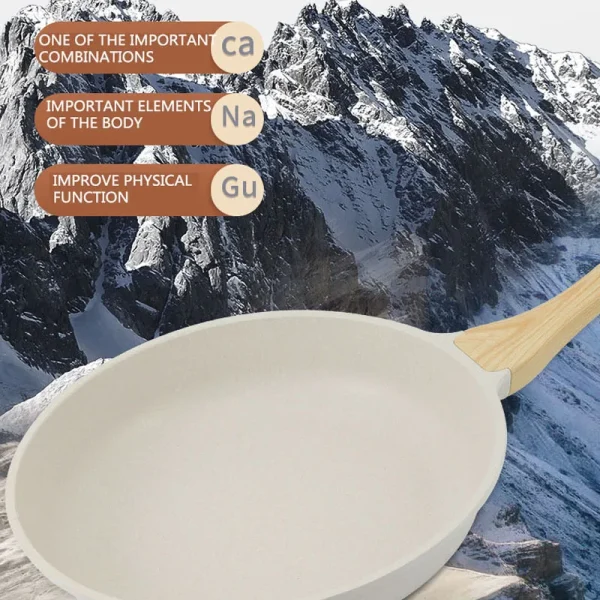 Durable Frying Pan Wok Pan Non-stick Ceramic Pot Induction Gas Stove Universal Cookware Steak Cooking Saucepan Nonstick Pan - Image 3