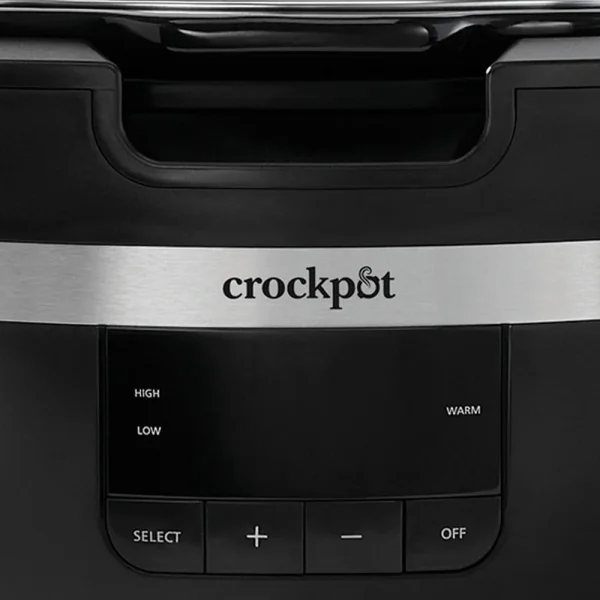 6 Quart Digital Slow Cooker Programmable Timer Insulated Design Automatic Keep Warm Touch Control Easy Carry Handles Dishwasher - Image 4