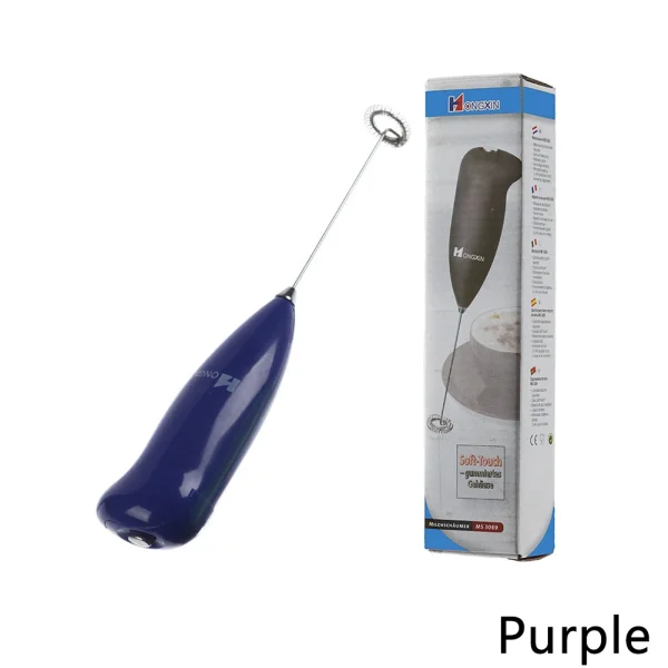 Home Stainless Steel Handheld Electric Blender Egg Whisk Coffee Milk Frother For Frappe Latte Matcha Kitchen Gadgets - Image 7