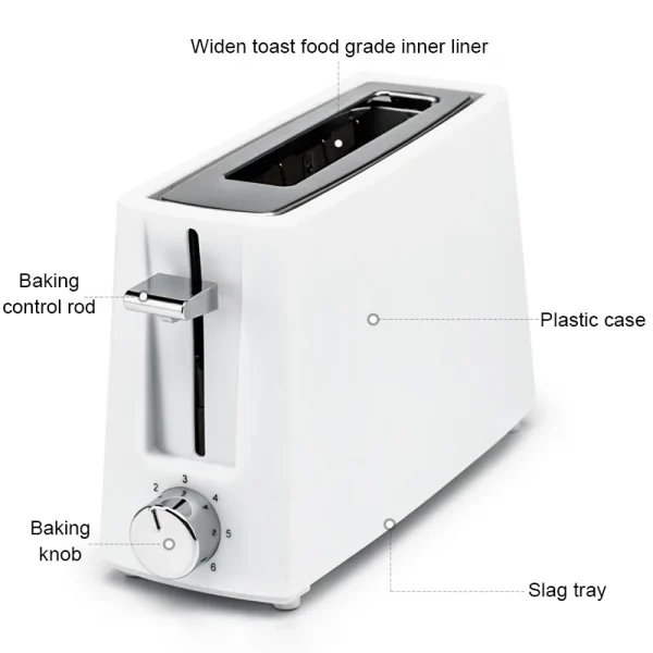 DWMD 110V/220V Stainless Steel Electric Toaster Bread Baking Oven Breakfast Machine Grill Stove Sandwich Maker Heater Warmer US - Image 4