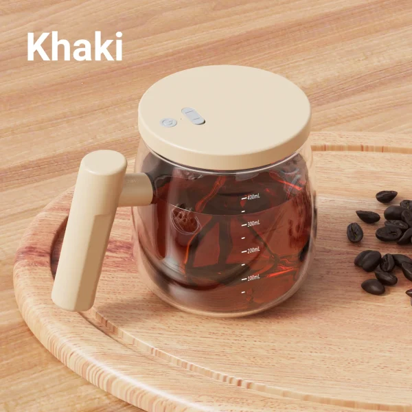 Electric Mixing Cups for Drinks Self Stirring Coffee Cup Portable Glass Mug Automatic Mix Cup for Juice Milk Milk Tea Soy Milk - Image 9