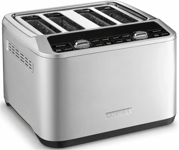 CPT-540 4-Slice Motorized Toaster, Black - Image 2