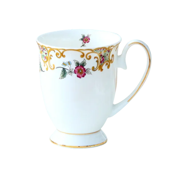 300ML, bone china espresso mug, porcelain taza para cafe cup, ecoffee cup, ceramic mug tea, vintage cute coffee mug gift present - Image 8