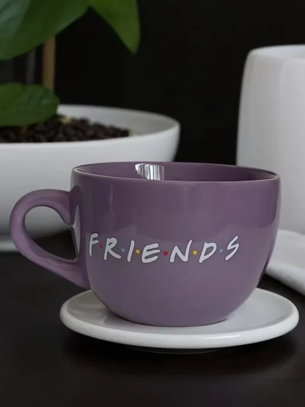 Friends TV Show Series Central Perk Ceramic Coffee Tea Cup 650ml Friends Central Perk Cappuccino Mug - Image 6