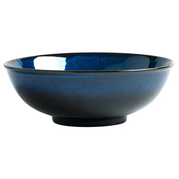 Japanese Blue Kiln Change Ceramic Tableware American Tableware Retro Household Dishes Set Rice Bowl Dishes Restaurant Plate - Image 5