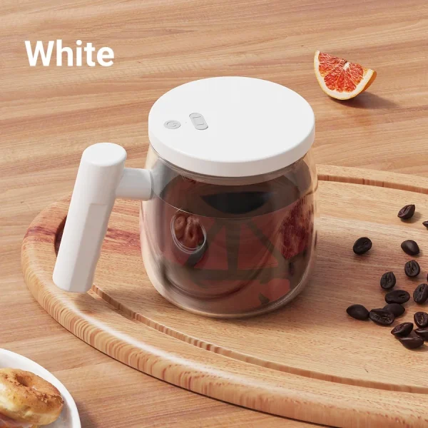 Electric Mixing Cups for Drinks Self Stirring Coffee Cup Portable Glass Mug Automatic Mix Cup for Juice Milk Milk Tea Soy Milk - Image 8