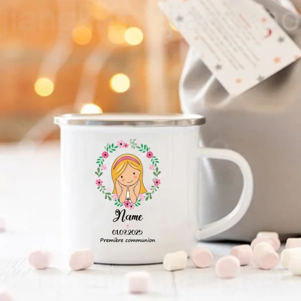 Personalized Kids First Communion Mug Child Communion Drinks Hot Cocoa Cup Coffee Mugs Custom Name Boys Girls Confirmation Gift - Image 6