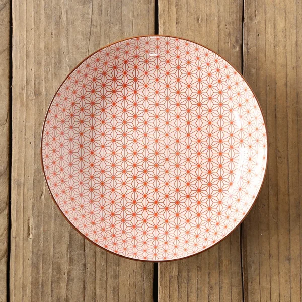 8 inch Plate Creative Nordic-style Color Printing Underglaze Ceramic Tableware Household Round Deep Food Plate Kitchen Supplies - Image 13