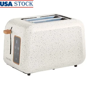 Digital 2-Slice Toaster with Touch Display Defrost Bagel Cancel Functions High-Lift Boost Modern Design Easy to Use