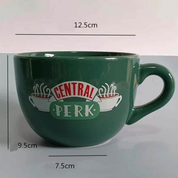 Friends TV Show Series Central Perk Ceramic Coffee Tea Cup 650ml Friends Central Perk Cappuccino Mug - Image 10