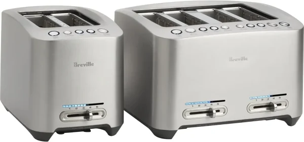 Die-Cast Smart Toaster 2 Slice BTA820XL, Brushed Stainless Steel - Image 2